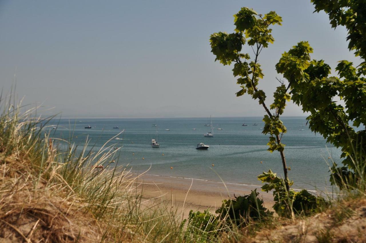 Stunning Beach Front house Pwllheli Exterior foto